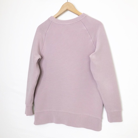 Varley Anthropologie manning ribbed crewneck oversized sweatshirt - Picture 7 of 10